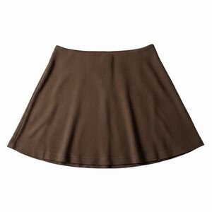 OGL Belted Mini Skirt With Shorts - Oliver Coffee size 2XL New